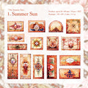 Vintage Floral Tile Sticker Pack