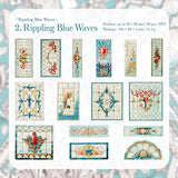 Rippling Blue Waves