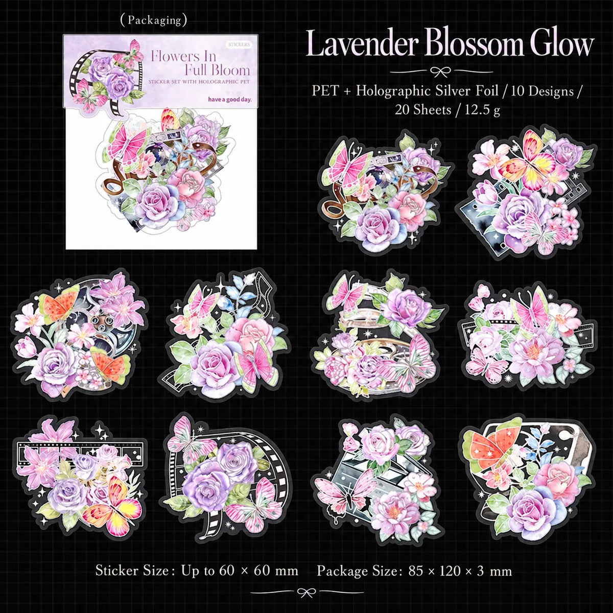 Garden in Full Bloom Sticker Pack