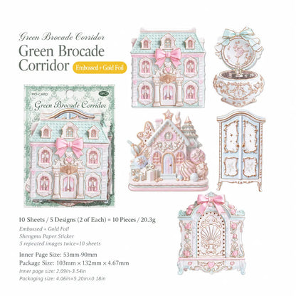 Rococo Floral Whispers Sticker Pack
