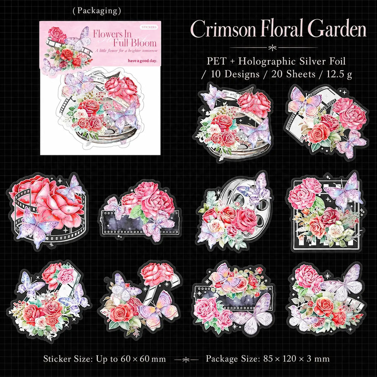 Garden in Full Bloom Sticker Pack