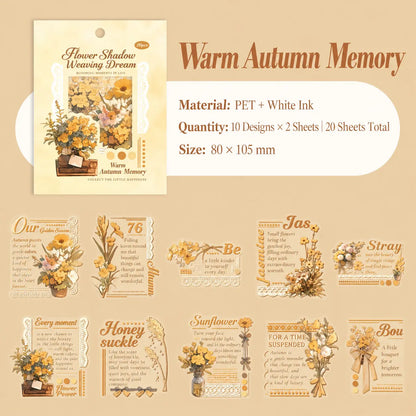 Floral Dream Botanical Sticker Pack