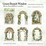 Green branches flower Windows