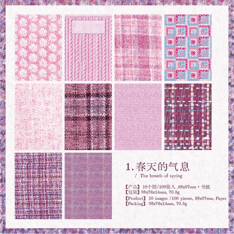 Letters From The Sewing Room Material Paper