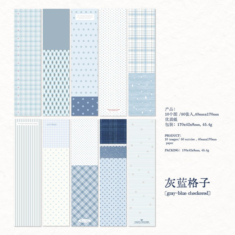 Grid Tale Material Paper