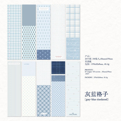 Grid Tale Material Paper