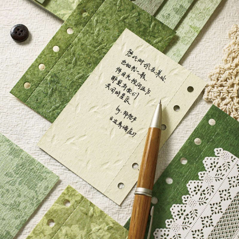 Material paper-star flower secret language Material Paper
