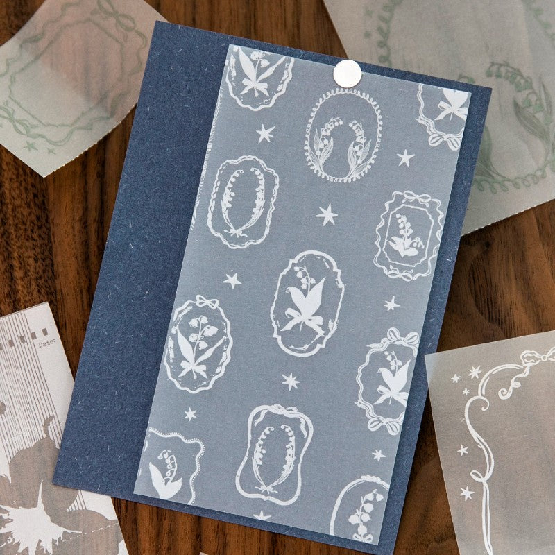 Unfolding Time Material Paper