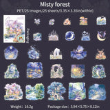Misty forest