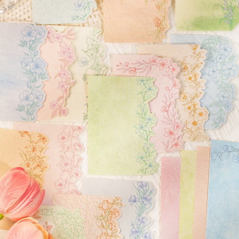 Flower Language Secret Forest Material Paper