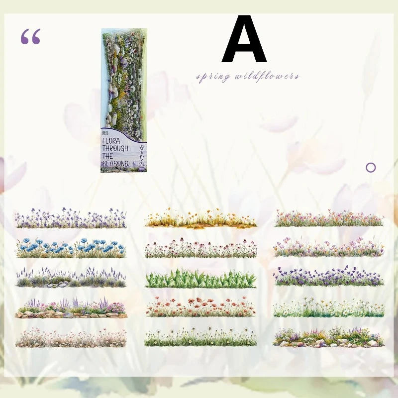 Four Seasons Botanical Sticker Set