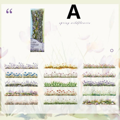 Four Seasons Botanical Sticker Set