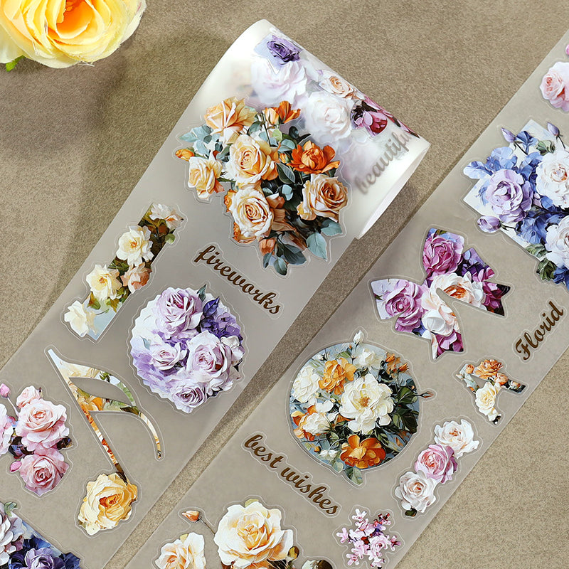 Dream Creation Chapter Die Cutting Fog PET Tape featuring dream designs for journaling, scrapbooking and collage