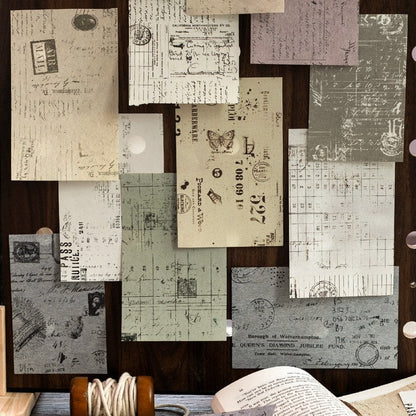 Retro Specimen Material Paper