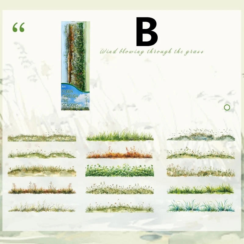Four Seasons Botanical Sticker Set