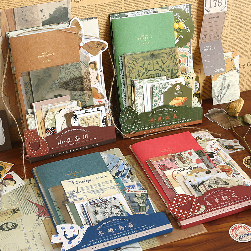 Onno Chapter Vintage Material Package-TAHARA Material Paper