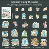 Scenery along the road