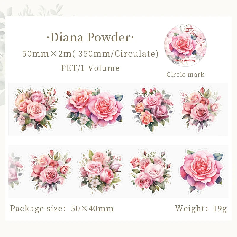 Plant Flower Sea PET Tape