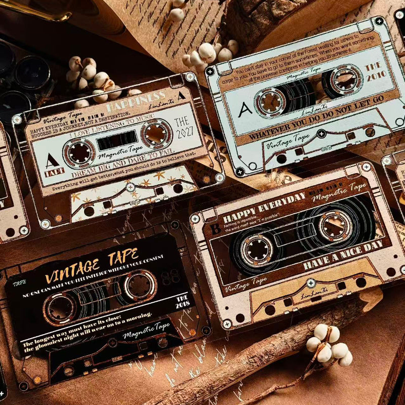 Whole Roll 6cm*5m Nostalgic Tape Series PET Tape
