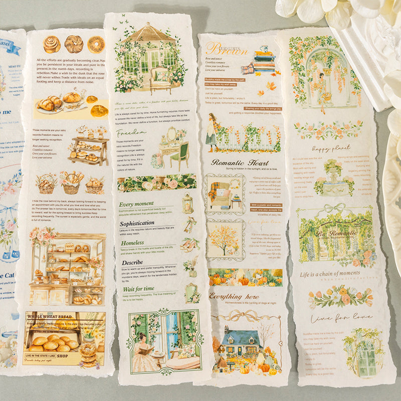 Tour of Southern France Series PET Tape for journaling, scrapbooking and collage