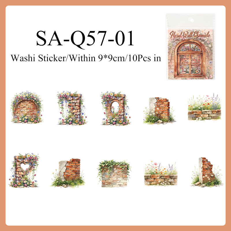 Flower Wall Prologue Series Sticker