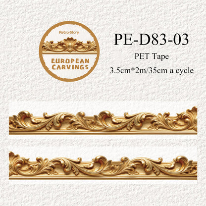 European Style Embroidery Series PET Tape