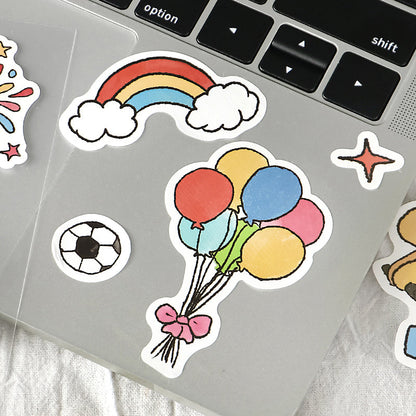 Happy Wanderer Chronicles Series Sticker for journaling, scrapbooking and collage