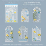 Lily Flower Window