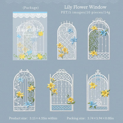 Botanical Garden Archive Sticker Pack