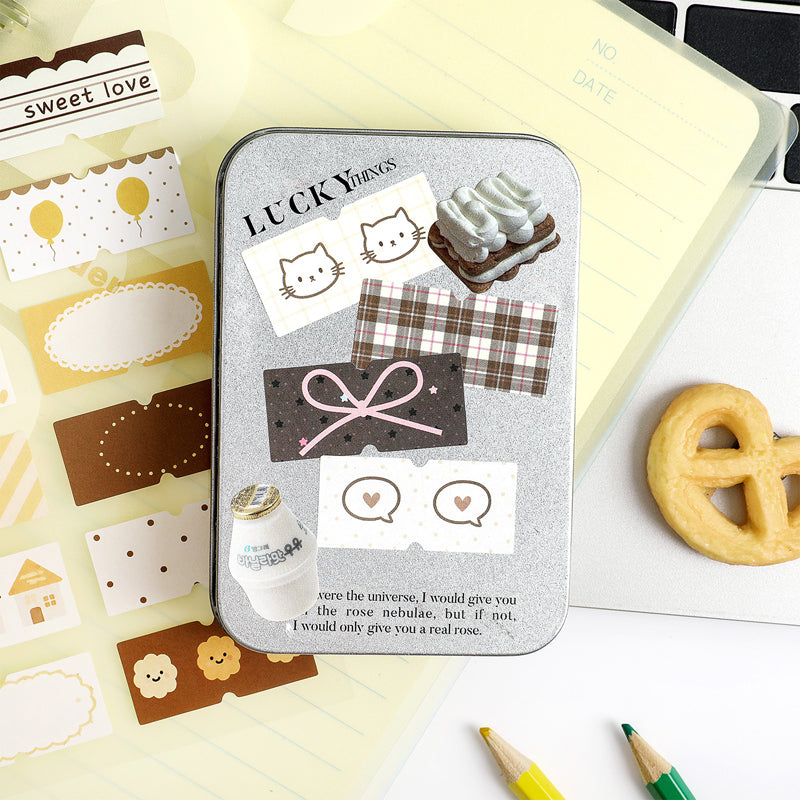 Soft Charm Patch Series Sticker for journaling, scrapbooking and collage