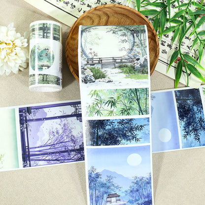 Charm Of Bamboo Washi Tape for journaling, scrapbooking and collage