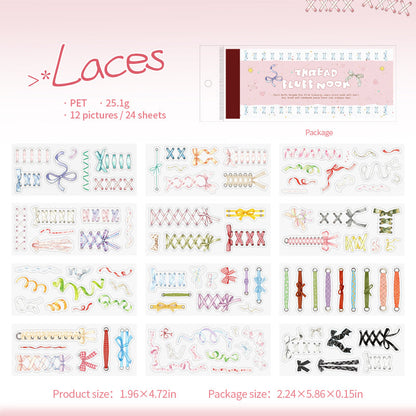 Line Flannel Shop Series Sticker Book