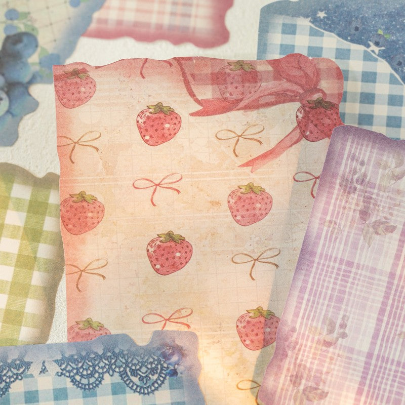 Fruit Color Material Paper
