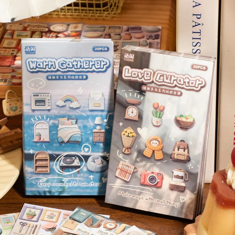 Dream Garden Tea Gathering Sticker Book