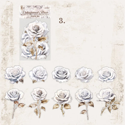 Dreaming Rose Sticker Set
