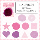 Star Pattern Dyeing Series Sticker