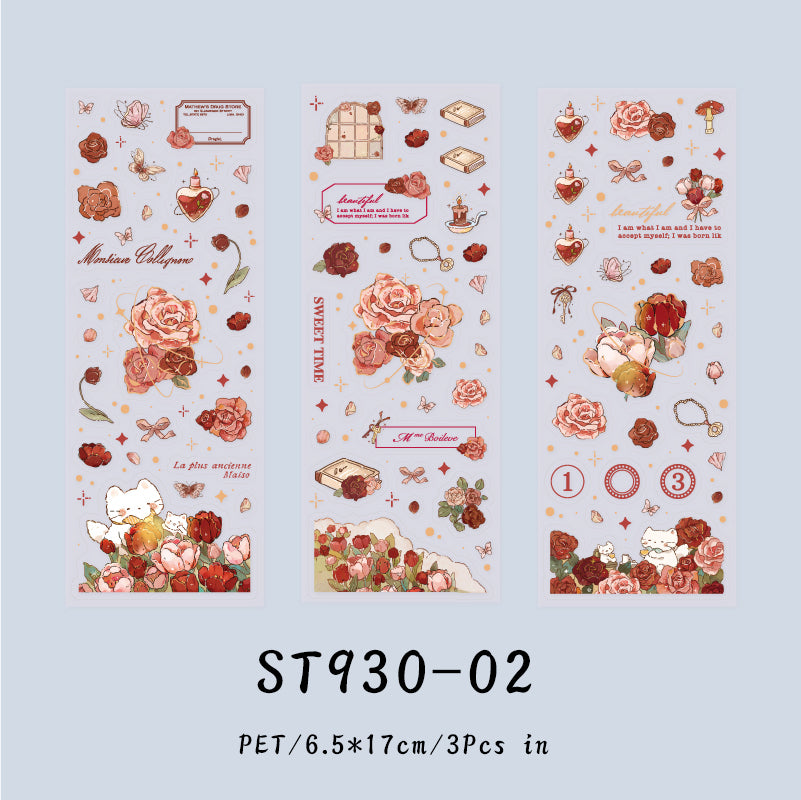 Rose Psalm Sticker