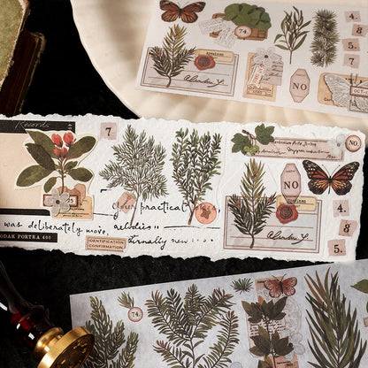Mountain planting Sticker
