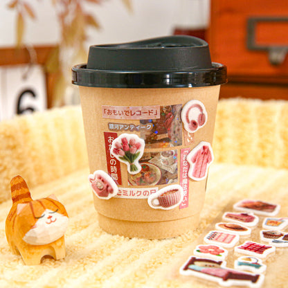 Fleece Rug Series Sticker for journaling, scrapbooking and collage