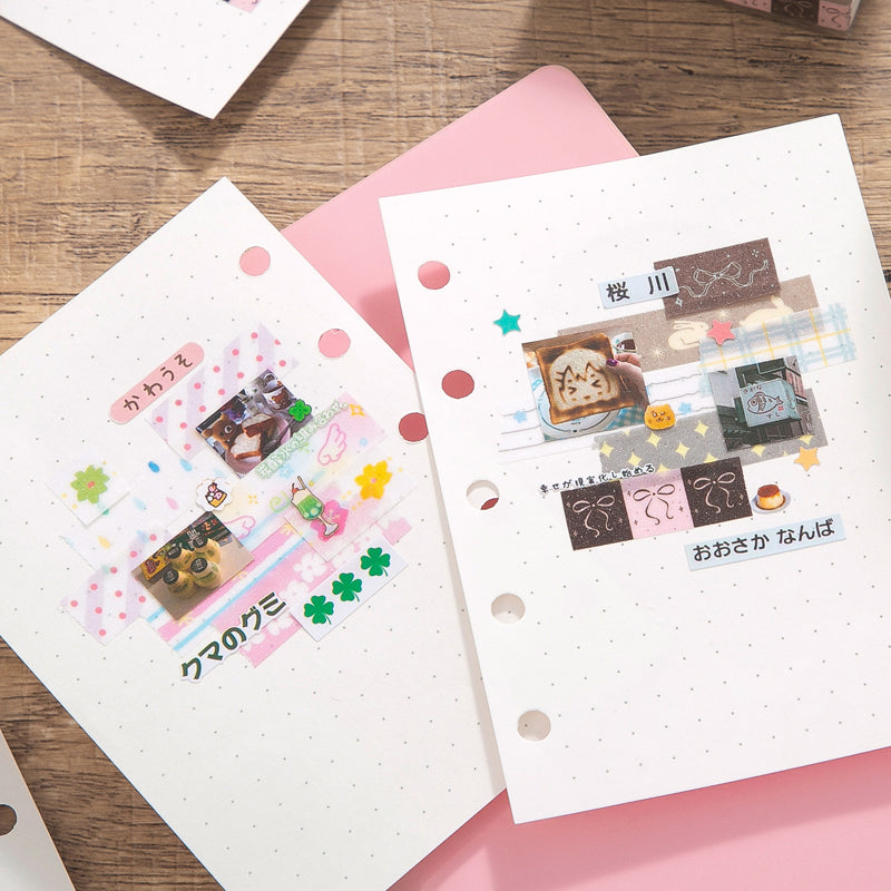 Sugar Frost Fantasy Series Washi Tape Set featuring fantasy designs for journaling, scrapbooking and collage