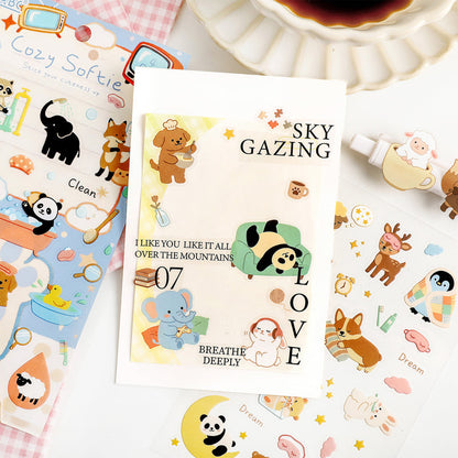 Soft Moments Series Sticker for journaling, scrapbooking and collage
