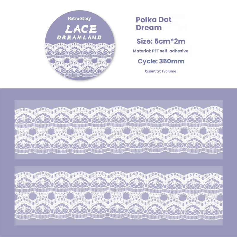 Lace Dreamland Series PET Tape