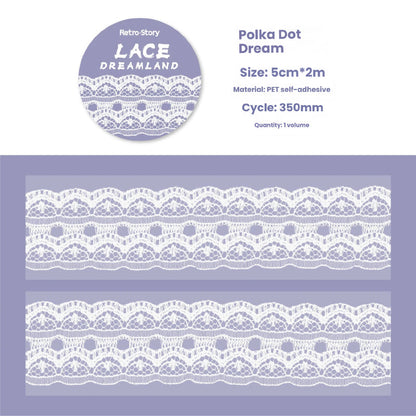 Lace Dreamland Series PET Tape