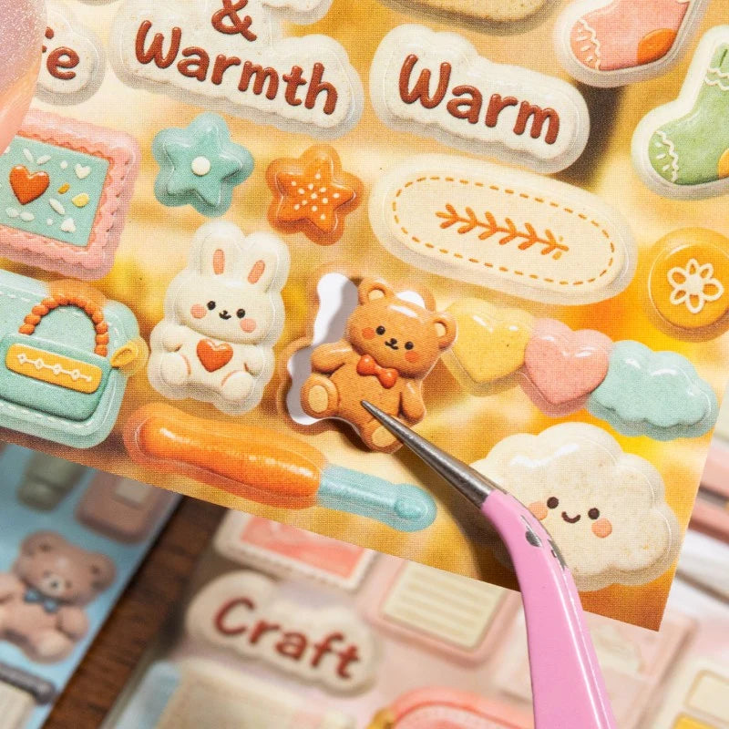 Dream Garden Tea Gathering Sticker Book