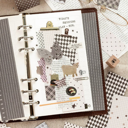 Grid Tale Material Paper
