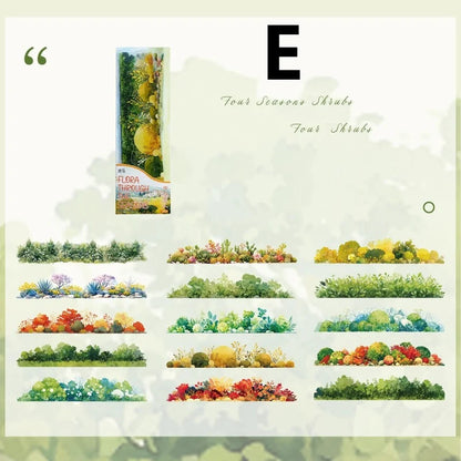 Four Seasons Botanical Sticker Set
