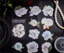 Gilded Floral PET Sticker Tape