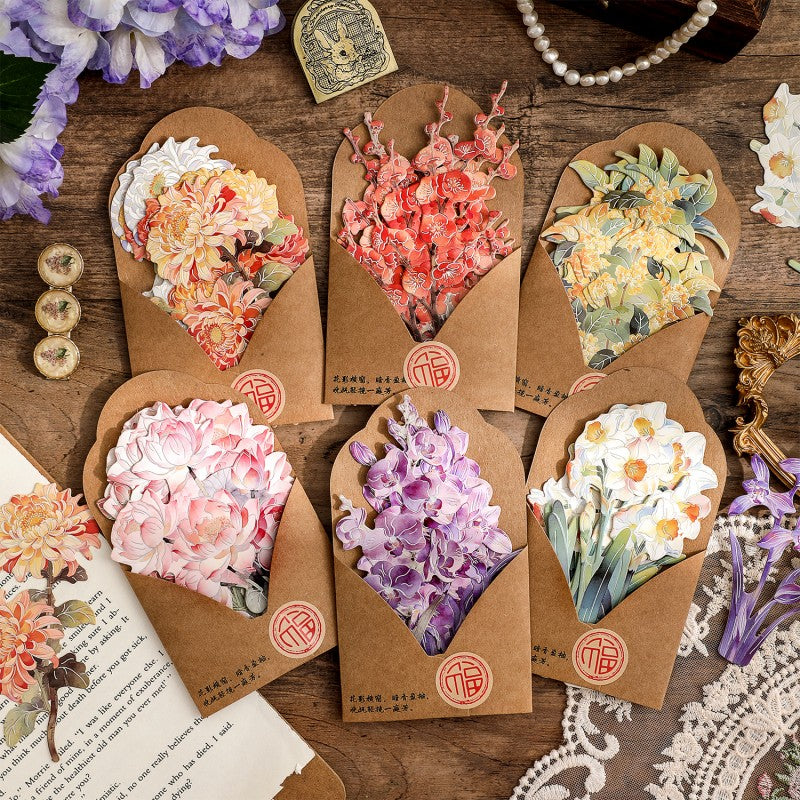 Elegant With Classical Charm Retro Material Paper