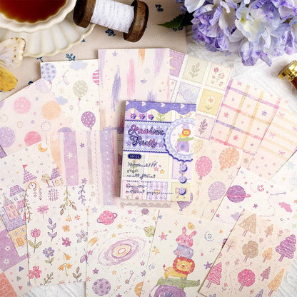 Jian Paper Floral Pattern Material Book