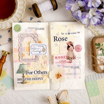 Jian Paper Floral Pattern Material Book